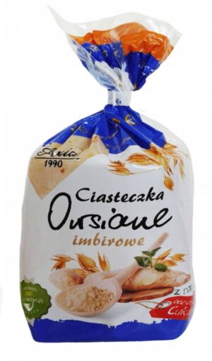 ANIA Ciasteczka Owsiane Imbirowe 150g
