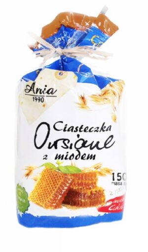ANIA Ciasteczka Owsiane z Miodem 150g