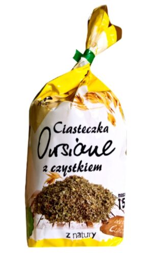 ANIA Ciasteczka Owsiane z Czystkiem 150g