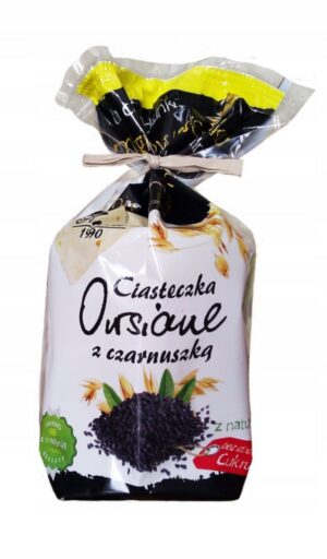 ANIA Ciasteczka Owsiane z Czarnuszką 150g