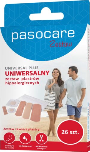 PASOCARE zestaw plastrów UNIWERSALNYCH PLUS 26szt.