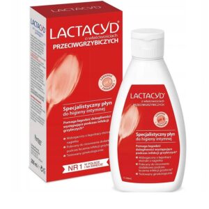 LACTACYD Płyn ginekologiczny do higieny intymnej PRZECIWGRZYBICZY 200ml