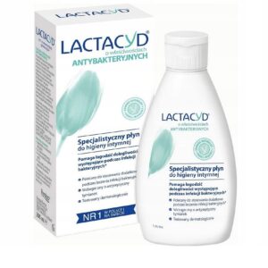LACTACYD Płyn ginekologiczny o właściwościach ANTYBAKTERYJNYCH 200ml