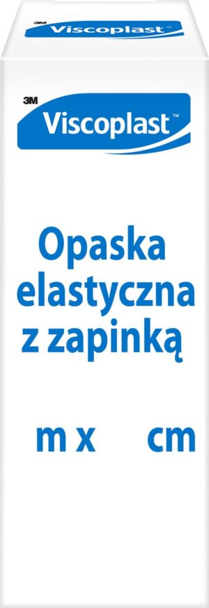 3M VISCOPLAST Opaska elastyczna z zapinką w rozmiarze 5m x 10cm