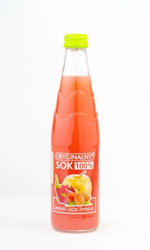 ORYGINALNY SOK Jabłko/Liczi/Pitahaja NFC 330ml