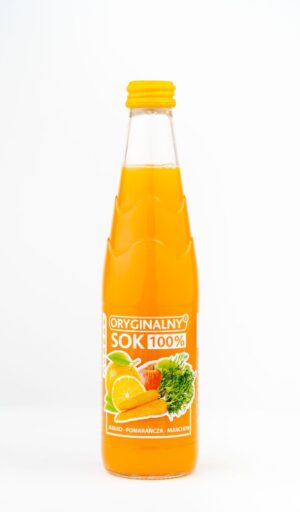 ORYGINALNY SOK Jabłko/Pomarańcza/Marchew NFC 330ml
