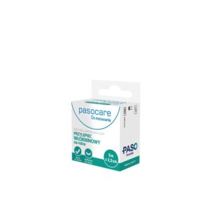 PASOCARE plaster włóknikowy na rolce SOFT 5m x 2,5cm 1szt.