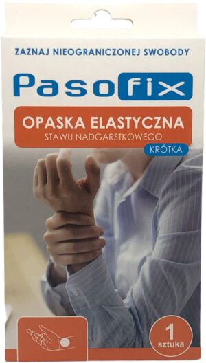 PASO-FIX Opaska elastyczna stawu nadgarstwowego krótka L 1szt.