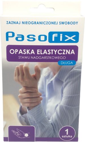 PASO-FIX Opaska elastyczna stawu nadgarstwowego Długa L 1szt.