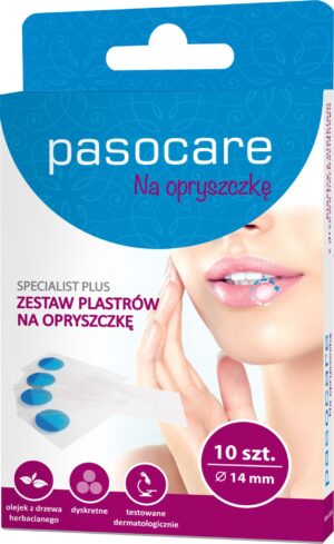 PASOCARE Plaster na opryszczkę 10szt.