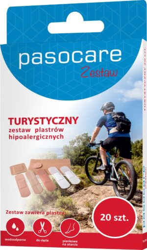 PASOCARE zestaw plastrów TURYSTYCZNYCH 20szt.