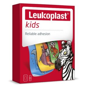 Leukoplast® kids, plastry z opatrunkiem, 8szt. (19x56 mm), 4szt. (38x63 mm)