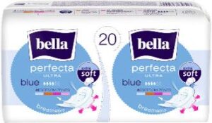 BELLA Podpaski Supercienkie PERFECTA Blue New 2x10szt.