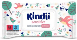 Chusteczki dla niemowląt i dzieci Kindii Sensitive 60szt.