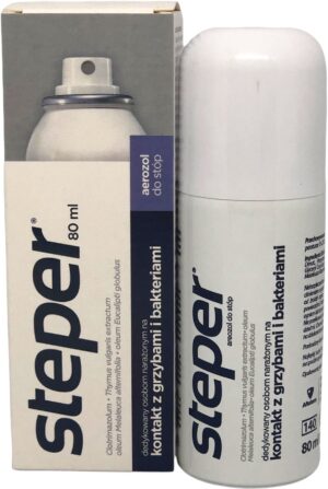 AFLOFARM STEPER aerozol do stóp 80ml