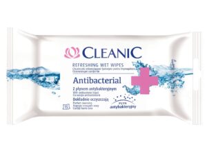 Chusteczki odświeżające Cleanic Antibacterial 15szt.