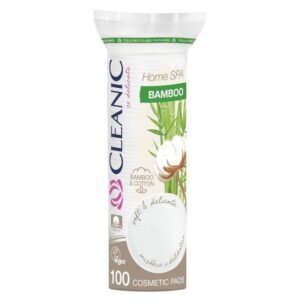 Płatki higieniczne Cleanic Home Spa Bamboo owal 100szt. w torebce