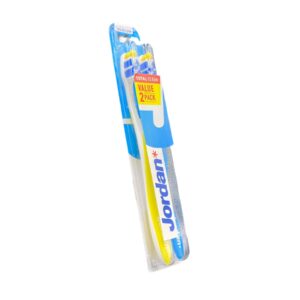 JORDAN Szczoteczka TOTAL CLEAN - MEDIUM 2PACK!