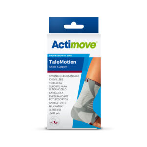 ACTIMOVE PRO Stablilizator stawu skokowego z kompresją medyczną rozm. M (lewa) biały