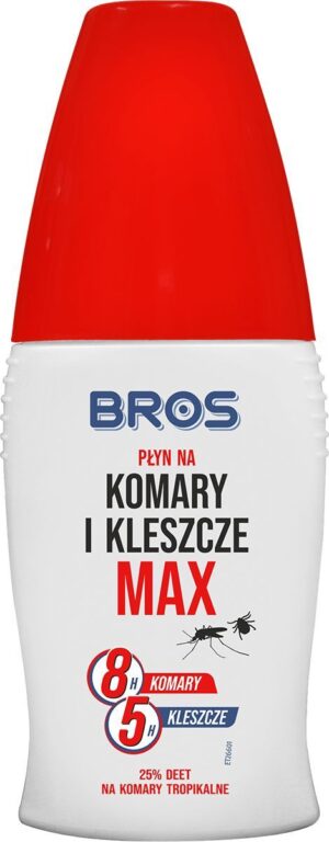 BROS - Płyn na komary i kleszcze MAX 50ml