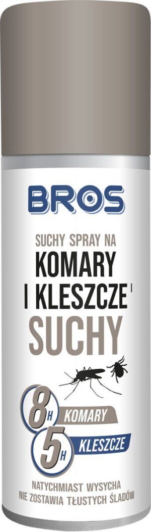 BROS - Suchy spray na komary i kleszcze 90ml