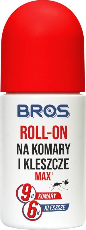 BROS - roll-on na komary i kleszcze MAX 50ml (25% DEET)