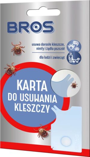 BROS - Karta do usuwania kleszczy