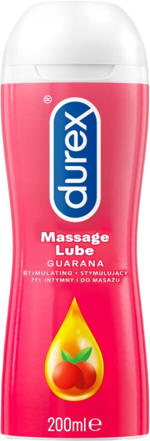 DUREX PLAY 2w1 Żel intymny nawilżający i do masażu z pobudzającą GUARANĄ 200ml