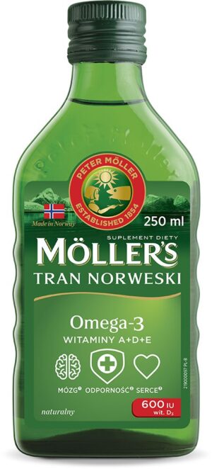 Möller's Tran Norweski Naturalny 250ml