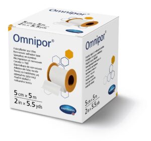 HARTMANN OMNIPOR przylepiec 5cm x 5m 1 szpulka