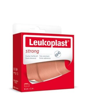 Leukoplast® strong, plastry z opatrunkiem, 8cm x 1m