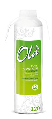 Płatki kosmetyczne Ola, 120 szt.
