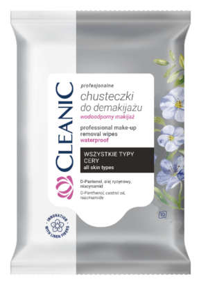 CLEANIC Chusteczki do demakijażu Cleanic Profesjonalne 10 szt.