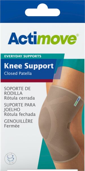 ACTIMOVE ES Opaska stawu kolanowego z zabudowaną rzepką rozm. M beżowy