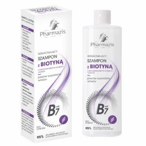 Pharmazis Szampon z Biotyna, z ekstraktem skrzypu polnego i konopi 400ml