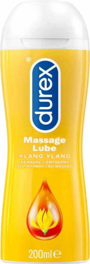 DUREX PLAY 2w1 Żel intymny nawilżający i do masażu z uwodzicielskim kwiatem YLANG YLANG 200ml