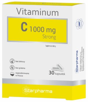 Starpharma VITAMINUM C 1000mg Strong 30 kaps.