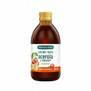 PREMIUM ROSA  Naturalna Witamina C z Aceroli z Jabłek 250ml