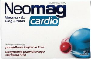 AFLOFARM NEOMAG CARDIO 50 tabl. Wspomaga pracę serca