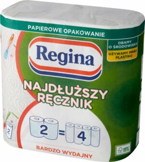 DELI REGINA Najdłuższy Ręcznik Z NADRUKIEM 2szt