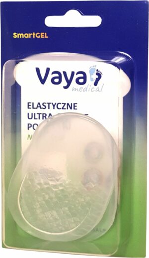 VAYA MEDICAL SmartGEL Elastyczne Ultra Cienkie podpiętki Never Slip