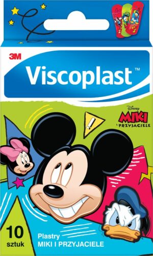 3M VISCOPLAST Plastry do cięcia Miki i przyjaciele pudełko 10szt
