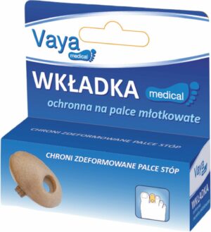 VAYA MEDICAL Wkładka ochronna na palce młotkowate 1szt