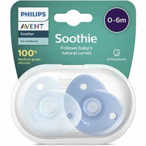 AVENT Smoczki do uspokajania SOOTHIE 0-6m Boy 2szt.
