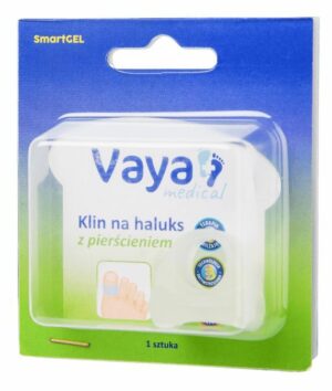 VAYA MEDICAL SmartGEL Klin na haluks z pierścieniem M 1szt