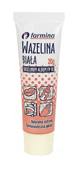 Wazelina biała 20g FARMINA