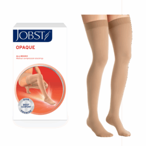 JOBST Pończochy Opaque AG, zamknięte palce, klasa kompresji CCL1, Kolor karmelowy, rozm. I (7061700261)