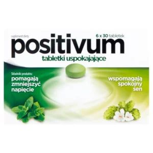AFLOFARM POSITIVUM Tabletki uspokajające  6 x 30 tab.