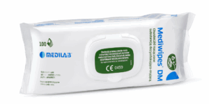 Medilab Mediwipes DM Premium flow-pack chusteczki dezynfekujące 100 szt.