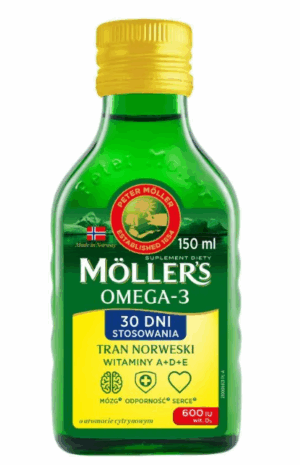 ORKLA Möller's Tran Norweski Cytrynowy 150 ml
